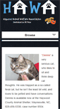 Mobile Screenshot of hawapets.org